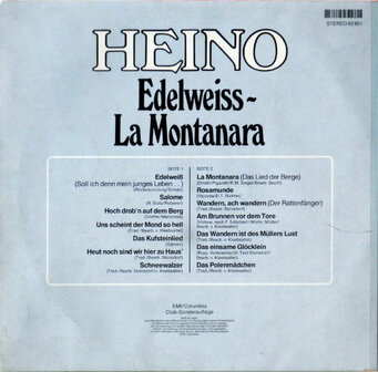 Heino - Edelweiss (LP) 49263