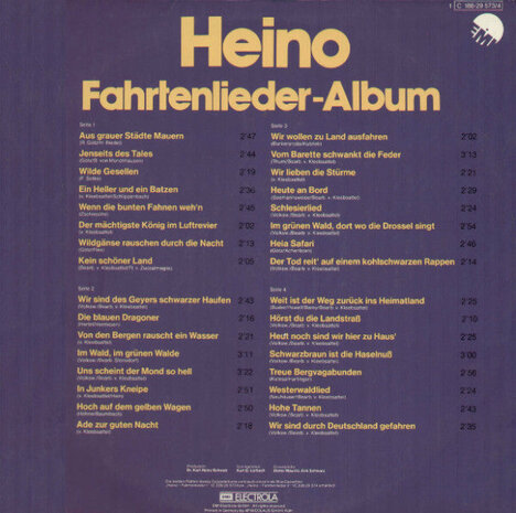 Heino - Fahrtenlieder-Album (LP) 40292