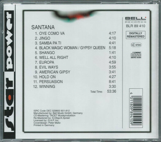 Santana - Star Power (CD)